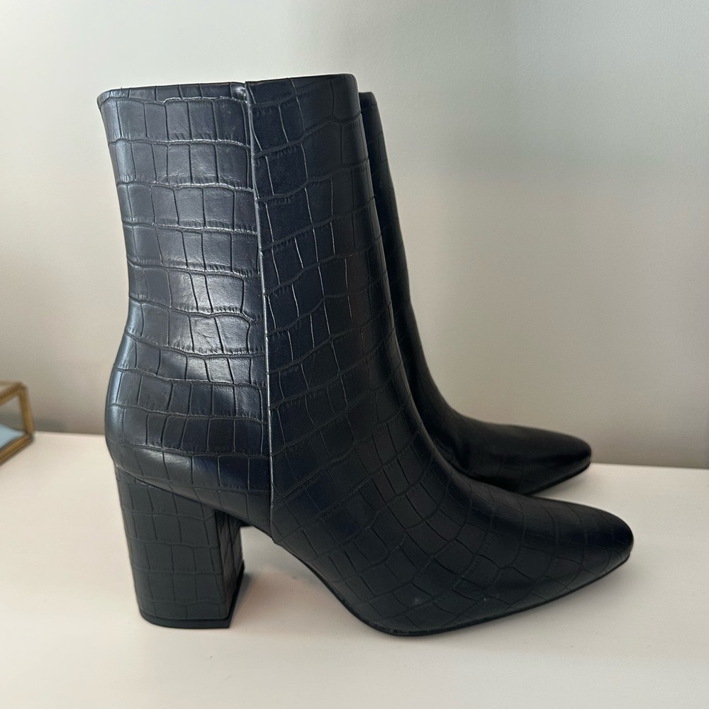 Black Booties NWT
